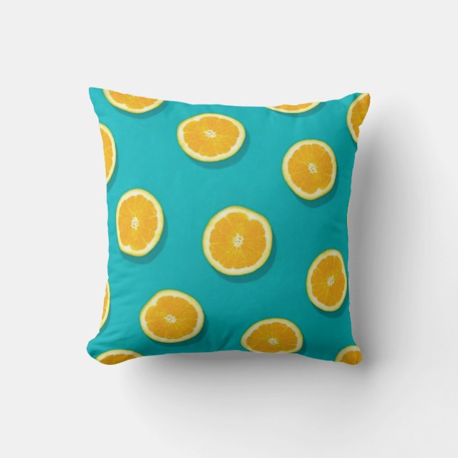 Oreiller à jet en polyester, Oreiller à lancer 16" (Recto)