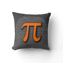 Oreiller à jet "Pi-llow" v2: >750 chiffres de pi