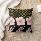 oreiller à jetons à imprimé floral, coussin à fleu (Couverture)