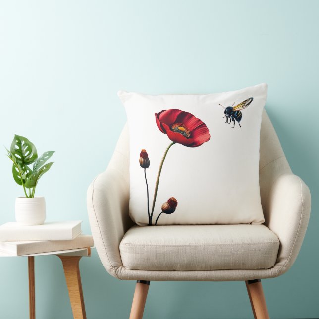 Oreiller À Jets De Coton De Pavot Et D'Abeille (Chaise)