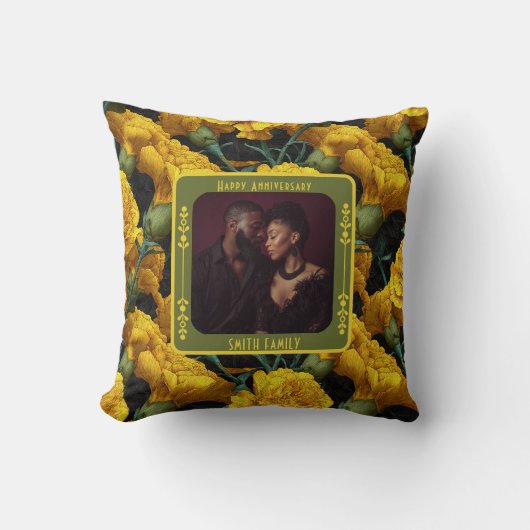 Oreiller À Jeu Unique Conjoint 15E Anniversaire (Recto)