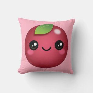 Oreiller à la canneberge de Kawaii