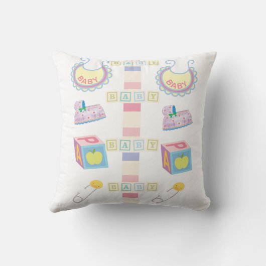 Oreiller à lancer bébé (Verso)