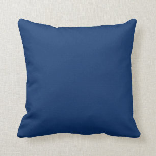 Oreiller à lancer bleu saphir