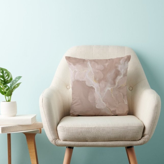 Oreiller à lancer Brown Élégant - Cosy Décor (Créateur téléchargé)