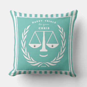 Oreiller à lancer cadeau d'avocat unique