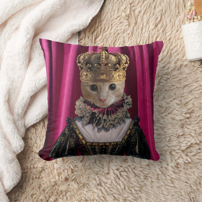 Oreiller à lancer Carré Royal Cat (Couverture)