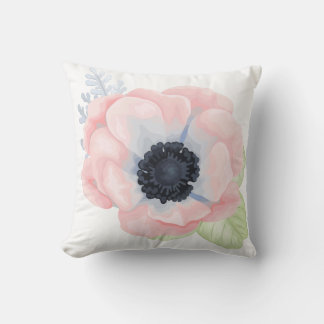 Oreiller à lancer chic Pastel rose