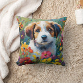 Oreiller à lancer Chien coquelicot (Couverture)