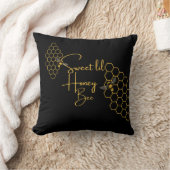 Oreiller à lancer d'abeille de miel (Couverture)