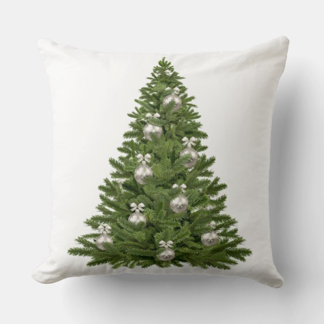 Oreiller à lancer d'arbre de Noël (Recto)