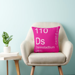 Oreiller à lancer Darmstadtium
