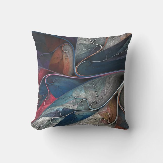 Oreiller à lancer d'art coloré (Recto)