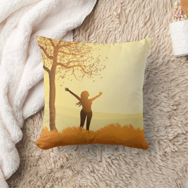 Oreiller à lancer d'automne (Couverture)