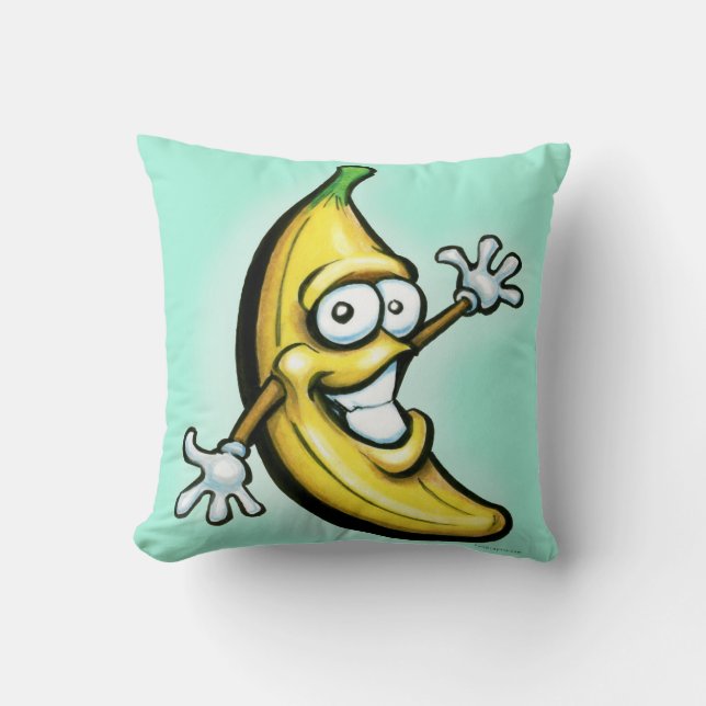 Oreiller à lancer de banane (Recto)
