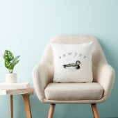 Oreiller à lancer de canard à Majard personnalisé (Chaise)