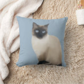 Oreiller à lancer de chats de Siamese (Couverture)