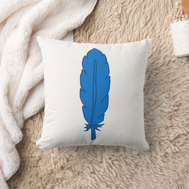 Oreiller à lancer de clan bleu SCA (Couverture)