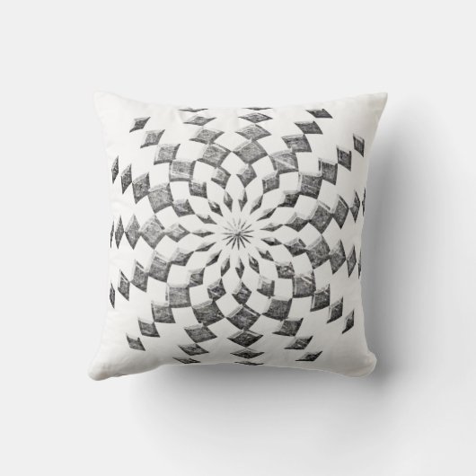 Oreiller à lancer de diamants (Verso)