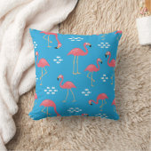 Oreiller à lancer de Flamant rose (Couverture)