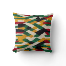 Oreiller à lancer de kilim vert pour un look chic