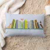 Oreiller à lancer de la bibliothèque Corgi (Couverture)