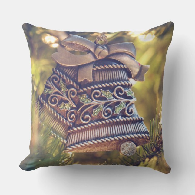Oreiller à lancer de la cloche de Noël (Recto)