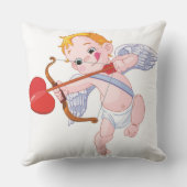 Oreiller à lancer de l'ange mignon (Verso)