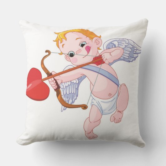 Oreiller à lancer de l'ange mignon (Recto)