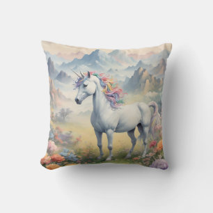 Oreiller à lancer de licorne