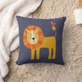 Oreiller à lancer de lion mignon (Couverture)