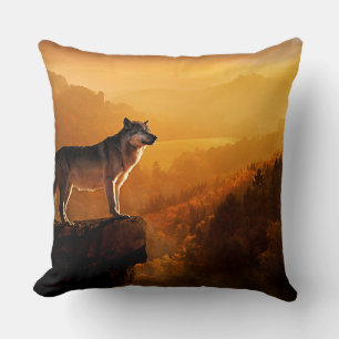 Oreiller à lancer de loup