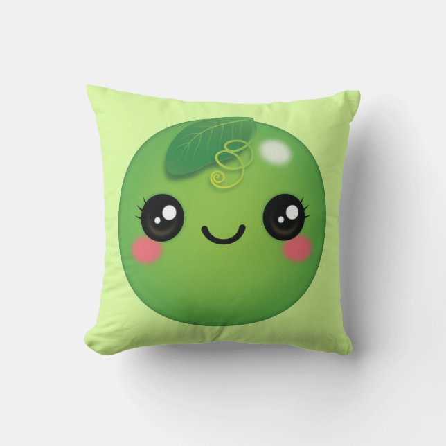 Oreiller à lancer de pois Kawaii (Recto)
