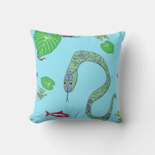 Oreiller à lancer de serpent