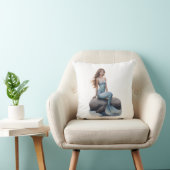 Oreiller à lancer de sirène d'Imaginaire (Chaise)