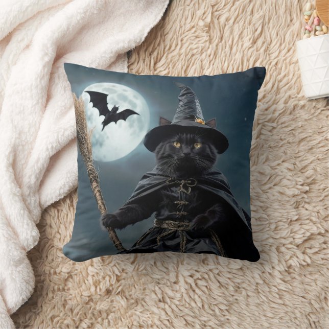 Oreiller à lancer de sorcière d'Halloween (Couverture)