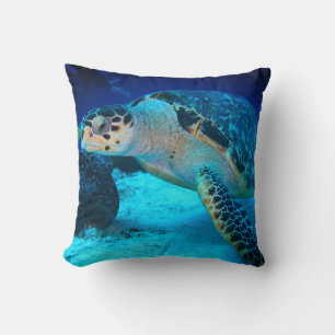 Oreiller à lancer de tortue de mer
