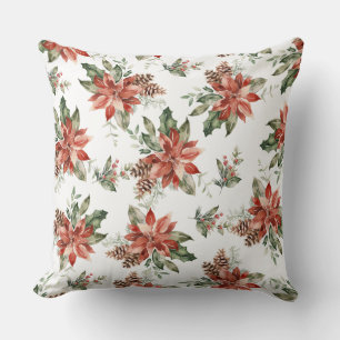 Oreiller à lancer de vacances d'hiver