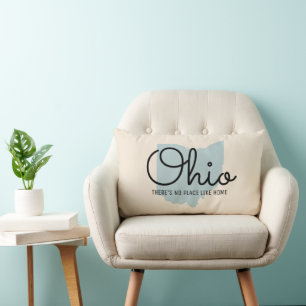 Oreiller à lancer d'État personnalisé - Ohio