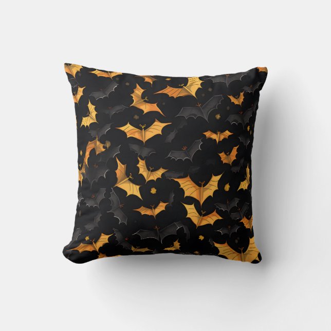 Oreiller à lancer d'Halloween (Recto)