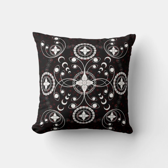 Oreiller à lancer d'inspiration celtique (Recto)