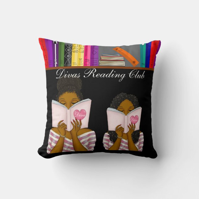 Oreiller à lancer Diva, Oreiller à lancer 16" x 16 (Recto)