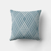 Oreiller à lancer du concepteur bleu (Verso)