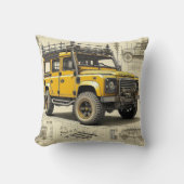 Oreiller à lancer du défenseur du concept (Recto)