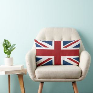 Oreiller à lancer du drapeau britannique