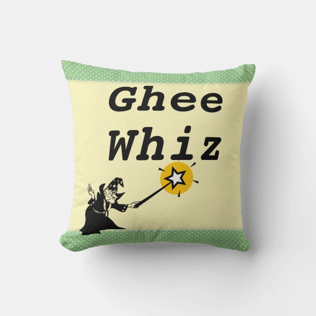 Oreiller à lancer Ghee Whiz (Recto)