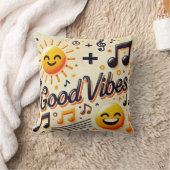 ☀️ + 🎶 = Oreiller à lancer GOOD VIBES (Couverture)