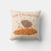 Oreiller à lancer "Haven Hérisson" (Recto)