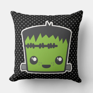 Oreiller à lancer Kawaii Frankenstein