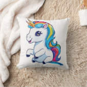 Oreiller à lancer magique Rainbow Unicorn (Couverture)
